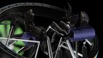  16:9 3d_(artwork) alien alien_(franchise) barefoot bdsm black_body black_exoskeleton bondage bound digital_media_(artwork) exoskeleton feet hi_res humanoid machine monster not_furry solo tickle_torture tickling unknown_artist xenomorph 