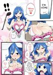  1girl apron blush breasts fairy_tail juvia_lockser large_breasts lexus_(artist) naked_apron open_mouth 