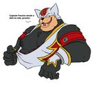  anthro bigandbeastly cat dialogue disney english_text feline goof_troop male mammal mask moobs muscular nipples peter_pete_sr. solo suggestive talking_to_viewer text unzipping 