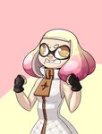  2018 animated cephalopod clothed clothing female fingerless_gloves gloves hat hi_res humanoid inkling limebreaker marine nintendo not_furry pearl_(splatoon) splatoon thumbs_up video_games zipper 