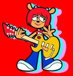  caprine clothed clothing female lammy_lamb mammal parappa_the_rapper sheep simple_background um_jammer_lammy video_games 