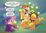  bowser c-smut-run cum kammy_koopa mario_bros nintendo penis reptile scalie turtle video_games 