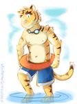  clothing eyewear goggles morenatsu solo swimsuit torahiko_(morenatsu) ventkazemaru water 