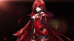  3rd_path blood bloody_queen breasts elesis_(elsword) elesis_sieghart elsword red_hair sword tattoo weapon 