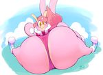  2018 absurd_res anthro big_butt boon_(vimhomeless) butt clothing convenient_censorship cute equine footwear girly gloves hi_res horn huge_butt looking_at_viewer male mammal puppet rear_view shoes shorts smile solo stretching thick_thighs unicorn vimhomeless voluptuous wide_hips 