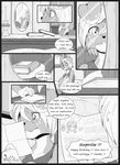  anthro canine comic dialogue dog english_text female mammal monochrome s2-freak text 