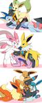  anal anal_penetration animal_genitalia animal_penis balls blush clothed clothing duo eevee eeveelution erection espeon fangs fellatio feral feral_on_feral flareon genital_slit glaceon group group_sex jolteon km-15 knot leafeon male male/male male_penetrating nintendo open_mouth oral oral_penetration orgasm penetration penis pok&eacute;mon pok&eacute;mon_(species) raised_leg scarf sex simple_background slit spitroast sucking sylveon threesome tongue tongue_out umbreon vaporeon video_games 
