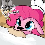  ! 2017 animated blue_eyes chef_hat chibi cooking cute dialogue dough earth_pony english_text equine eyebrows eyelashes facial_hair female feral flour friendship_is_magic hair happy hat horse inside kitchen mammal mustache my_little_pony open_mouth pink_hair pinkie_pie_(mlp) pony solo table text tjpones tongue 