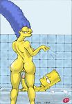  bart_simpson fpa marge_simpson tagme the_simpsons 