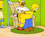  bart_simpson homer_simpson lisa_simpson tagme the_simpsons 