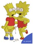  bart_simpson lisa_simpson ponytail tagme the_simpsons 