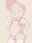  alvin_and_the_chipmunks alvin_seville anthro baseball_cap bow_tie cub dandi girly hat male mammal navel young 