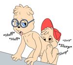  alvin_and_the_chipmunks alvin_seville anal anthro balls baseball_cap cub duo eyewear hat male male/male open_mouth oral penis rimming sex simon_seville table tongue tongue_out unknown_artist young 