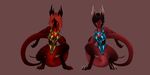  2016 amerelle ammylin anthro breasts calws dragon female horn scales scalie teasing 