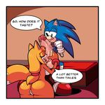  big_butt big_penis butt canine cock_licking dreamcastzx1 female fox hedgehog huge_penis male mammal nude penis sonic_(series) sonic_boom sonic_the_hedgehog sweetdandy zooey_the_fox 