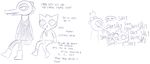  ? anthro bea_(nitw) cat clothed clothing comic crocodile crocodilian dialogue duo feline female haiku_oezu humor mae_(nitw) mammal nervous night_in_the_woods reptile scalie sweat whiskers wide_eyed 