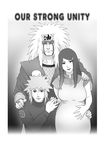  doujin_cover doujin_work jiraiya long_hair namikaze_minato shinason uzumaki_kushina 