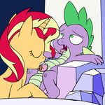  chair cum cum_in_mouth cum_inside dragon dtcx97 duo ejaculation equestria_girls equine eyes_closed fellatio female friendship_is_magic hair horn interspecies male male/female mammal multicolored_hair my_little_pony nude open_mouth oral orgasm penis sex sitting spike_(mlp) sunset_shimmer_(eg) throne tongue tongue_out 