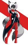  anthro clothing dress female helixjack mammal rubber skunk solo 