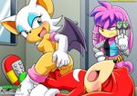  archie_comics bbmbbf julie-su knuckles_the_echidna palcomix rouge_the_bat sonic_team 
