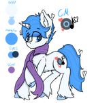  aneonart equine feral hair horn male mammal melodic_rain my_little_pony solo unicorn 