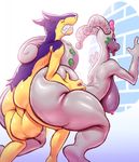  against_wall anthro anthro_on_anthro anthrofied areola balls barefoot big_balls big_breasts big_butt black_eyes bow breasts butt butt_grab clenched_teeth drooling eyes_closed female fur gerkk goo goodra half-closed_eyes hand_on_butt huge_balls hyper hyper_balls looking_back male male/female nintendo nipples nude open_mouth penetration pok&eacute;mon pok&eacute;mon_(species) raised_arm saliva sex side_boob standing teeth tongue tongue_out typhlosion video_games 