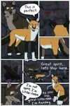  aandeg canine comic digital_media_(artwork) female feral fox fur little-nose male mammal tailshigh wolf 