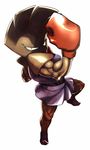  boxing_glove hitmonchan looking_at_viewer muscle no_humans pokemon pokemon_(creature) white_background 