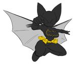  2015 5_fingers anthro bat bat_symbol batgirl breasts cerebropodrido clothed clothing colored_sketch costume female fist frown hi_res jumping looking_at_viewer mammal membranous_wings punching rouge_the_bat simple_background solo sonic_(series) white_background wings 