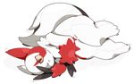  2016 anthro clothing costume digital_drawing_(artwork) digital_media_(artwork) fursuit kastronome male mammal nintendo pok&eacute;mon pok&eacute;mon_(species) simple_background solo video_games white_background zangoose 