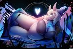  2018 anthro belly big_belly big_breasts boss_monster breasts caprine catcouch clothed clothing deep_navel digital_media_(artwork) eyewear female fur glasses goat horn looking_at_viewer mammal mature_female navel slightly_chubby solo thick_thighs toriel undertale underwear video_games voluptuous white_fur wide_hips 