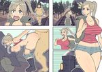  ass blush breasts comic large_breasts nipples rape sex sueyuu 