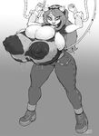  2017 bandicoot breast_expansion breasts coco_bandicoot crash_bandicoot_(series) female inflation mammal marsupial nipple_penetration nipples penetration snao solo tube video_games 