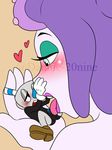  &lt;3 2017 animate_inanimate blush cala_maria clothing cup cuphead_(game) dannie-20nine duo fellatio female gloves humanoid humanoid_on_humanoid licking macro male male/female marine merfolk micro micro_on_macro mugman not_furry object_head open_mouth oral penis sex simple_background size_difference straw tongue tongue_out video_games 