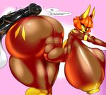  2018 balls big_balls big_breasts big_butt big_penis breasts butt canine faceless_male female hourglass_figure huge_breasts huge_butt huge_penis hyper jackal looking_back male male/female mammal nipples penis quotefox solo_focus thick_thighs voluptuous wide_hips 