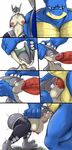  big_breasts big_dom_small_sub big_penis blastoise blush breasts cum cum_in_mouth cum_inside deep_throat erection fellatio female forced greninja hakiahki huge_penis humanoid_penis male male/female muscular nintendo nipples open_mouth oral penetration penis pok&eacute;mon pok&eacute;mon_(species) rape sex simple_background size_difference smile tears video_games 