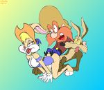  lola_bunny looney_tunes tagme wile_e_coyote yosemite_sam 