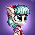  2017 absurd_res clothing coco_pommel_(mlp) digital_media_(artwork) equine eyelashes female feral friendship_is_magic fur hair hi_res mammal my_little_pony setharu smile solo 