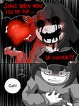  chara_(undertale) comic human human_only mammal nightmare_fuel not_furry protagonist_(undertale) taggen96_(artist) undertale video_games young 