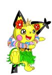  clothing female flower hawaiian hi_res hula_skirt lei looking_at_viewer mammal nintendo open_mouth pichu plant pok&eacute;mon pok&eacute;mon_(species) pokeartmaster95 rodent skirt smile staryu video_games 
