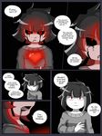  chara_(undertale) comic human human_only mammal not_furry protagonist_(undertale) taggen96_(artist) undertale video_games young 