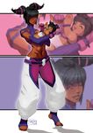  2girls abs capcom dark_skin han_juri mother_and_daughter multiple_girls muscle street_fighter tovio_rogers 