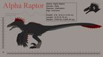  alpharaptor claws dinosaur feathered_dinosaur feathers fluffy fluffy_tail hi_res male model_sheet raptor sharp_teeth teeth theropod utahraptor wings 