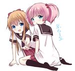  aoe_aoi seifuku toshinou_kyouko yoshikawa_chinatsu yuru_yuri 