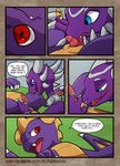  blitzdrachin comic cynder dragon female feral male male/female spyro spyro_the_dragon video_games 