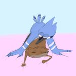  2017 anal animated cartoon_network da~blueguy male male/male mordecai_(regular_show) regular_show rigby_(regular_show) 