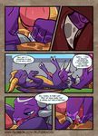  blitzdrachin comic cynder dragon female feral male male/female spyro spyro_the_dragon video_games 