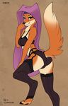  2017 anthro anus bedroom_eyes blush bra breasts brown_background brown_pawpads butt canine claws clothing digitigrade disney female fluff-kevlar fox fur gaterbelt grey_fur half-closed_eyes headdress legwear lingerie looking_at_viewer maid_marian mammal multicolored_fur panties pawpads paws presenting presenting_hindquarters raised_tail red_fox robin_hood_(disney) seductive simple_background sketch solo stockings tan_fur two_tone_fur underwear veil 