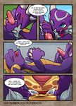  blitzdrachin comic cynder dragon female feral male male/female spyro spyro_the_dragon video_games 