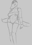  aircraft airplane anthro breasts covering covering_breasts digital_media_(artwork) female grey_background line_art living_aircraft living_machine machine monochrome nude portrait pose radial_(artist) simple_background sketch solo wide_hips 